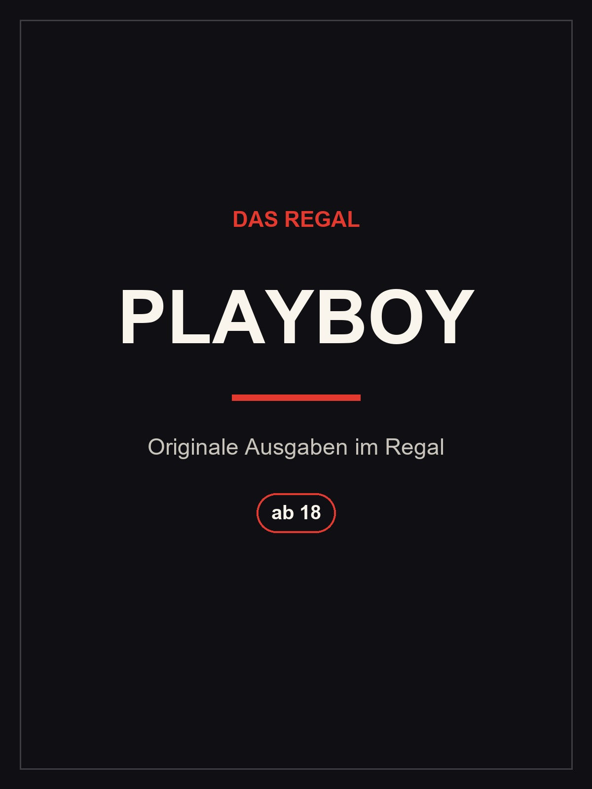 Playboy Magazin Deutschland