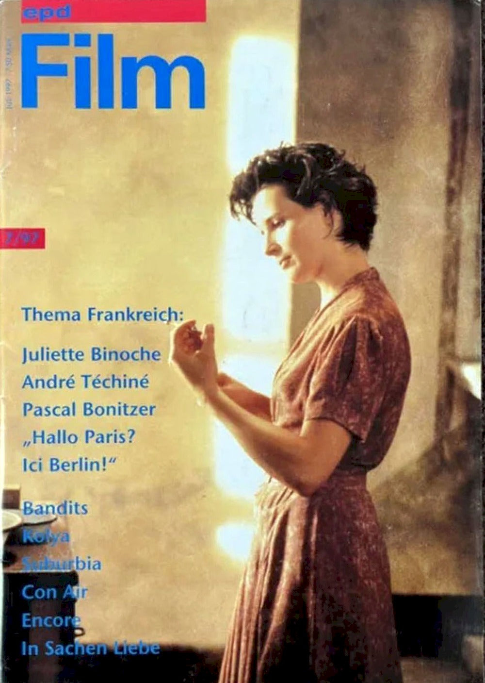 EPD Film Magazin Deutschland 1997-07 Juliette Binoche