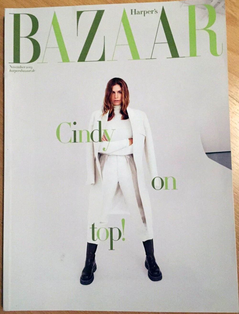 Harpers Bazaar Magazin Deutschland 2019-11 Cindy Crawford Edition