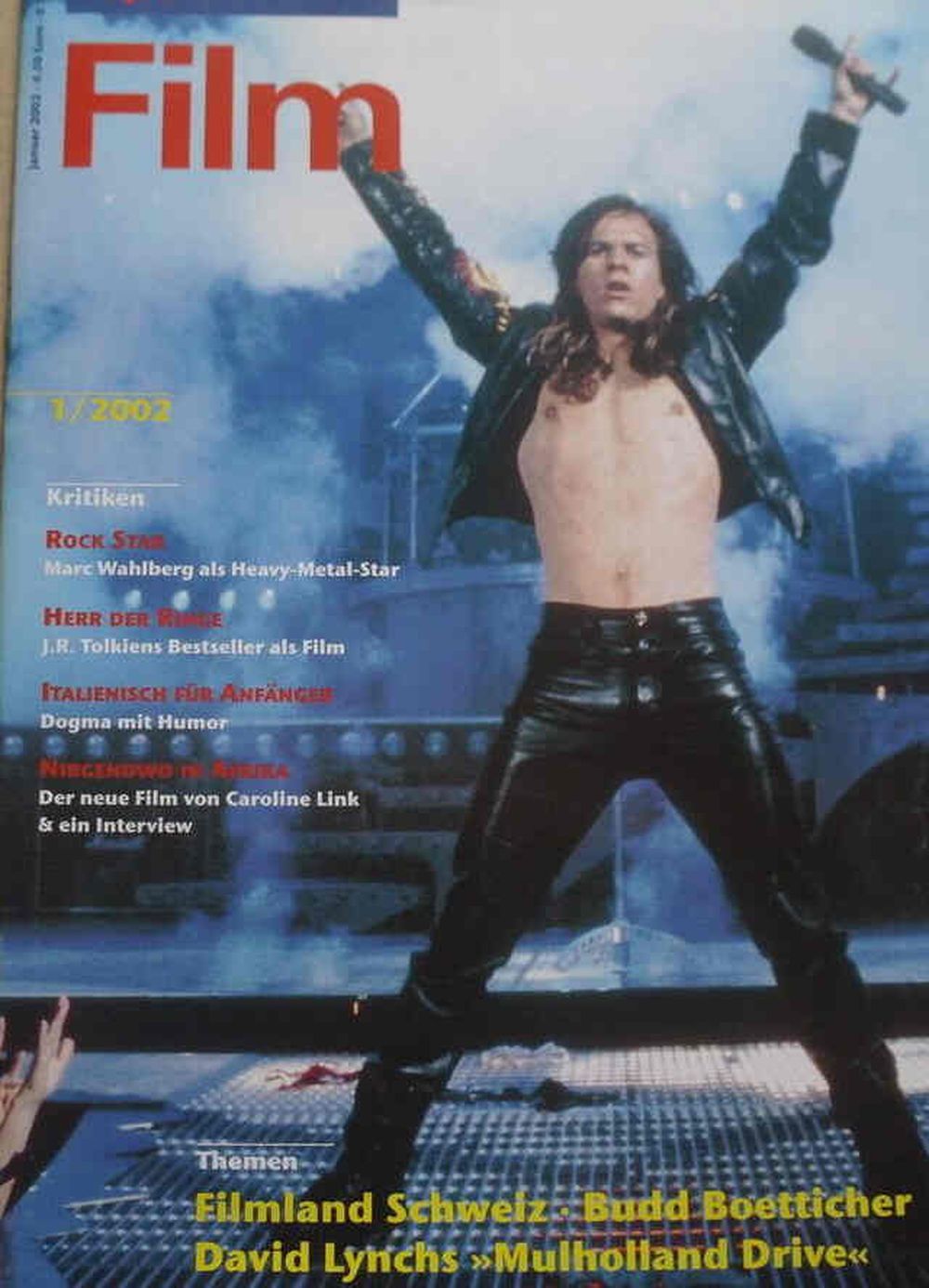 EPD Film Magazin Deutschland 2002-01 Marc Wahlberg David Lynch Tolkien