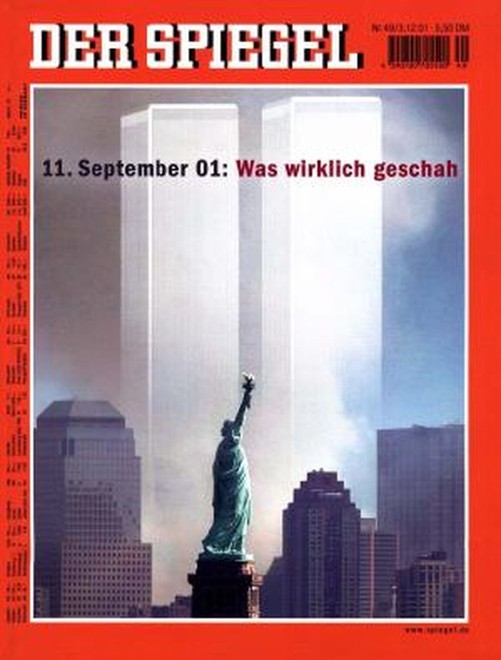 Der Spiegel Magazin Deutschland 2001-49 9/11 Twin Towers