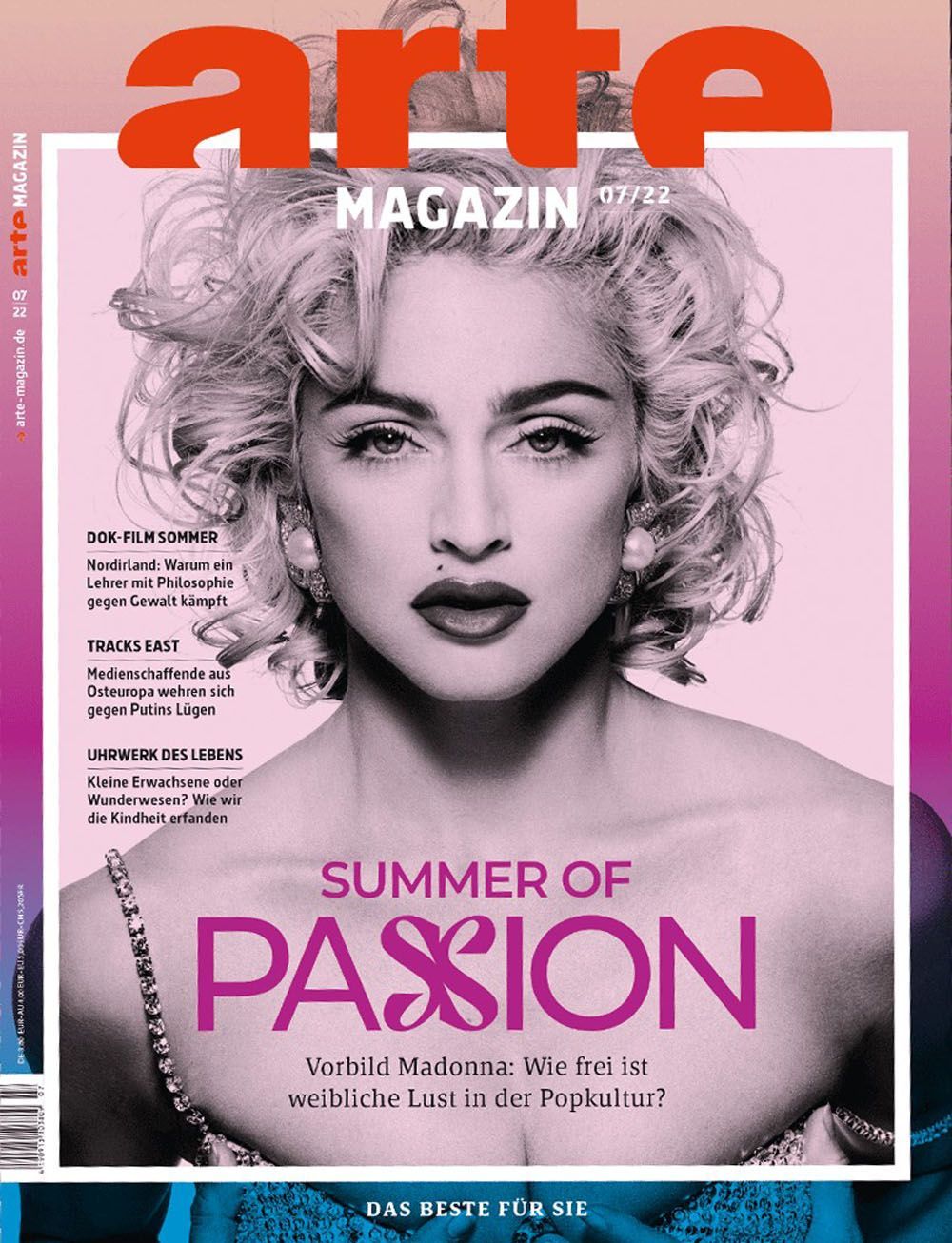 Arte Magazin Deutschland 2022-07 Madonna