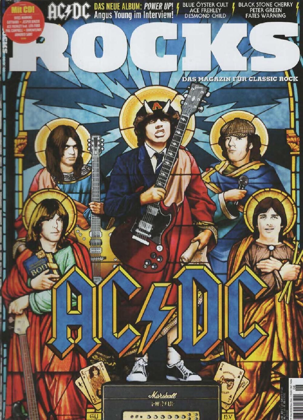 Rocks Magasin Tyskland 2020 #79 ACDC Peter Green Desmond Child Ace Frehley