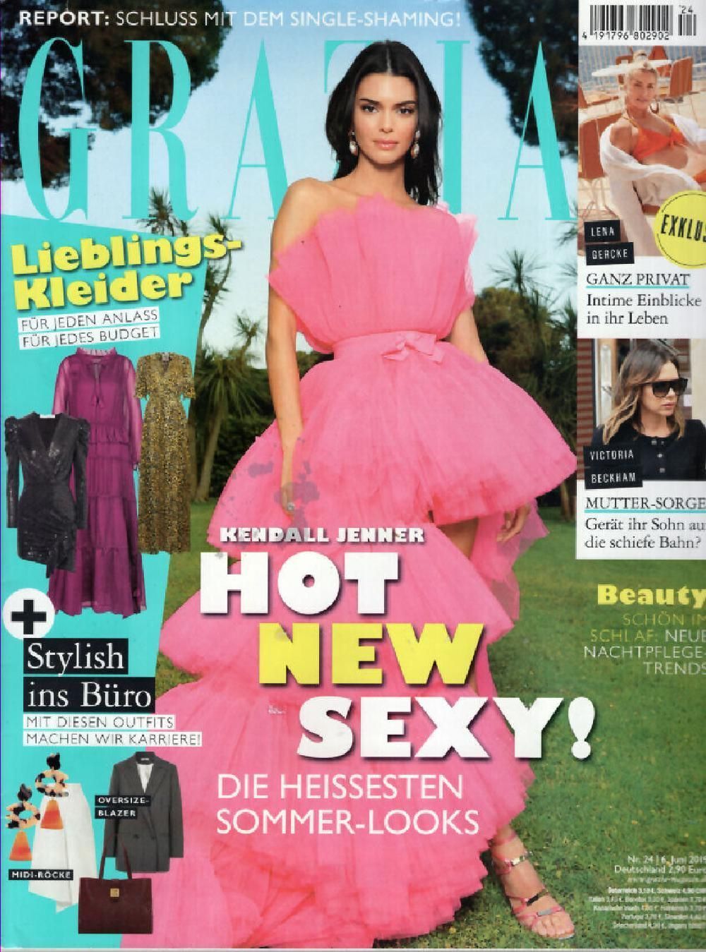 Grazia Magazin Deutschland 2019-24 Kendall Jenner Victoria Beckham