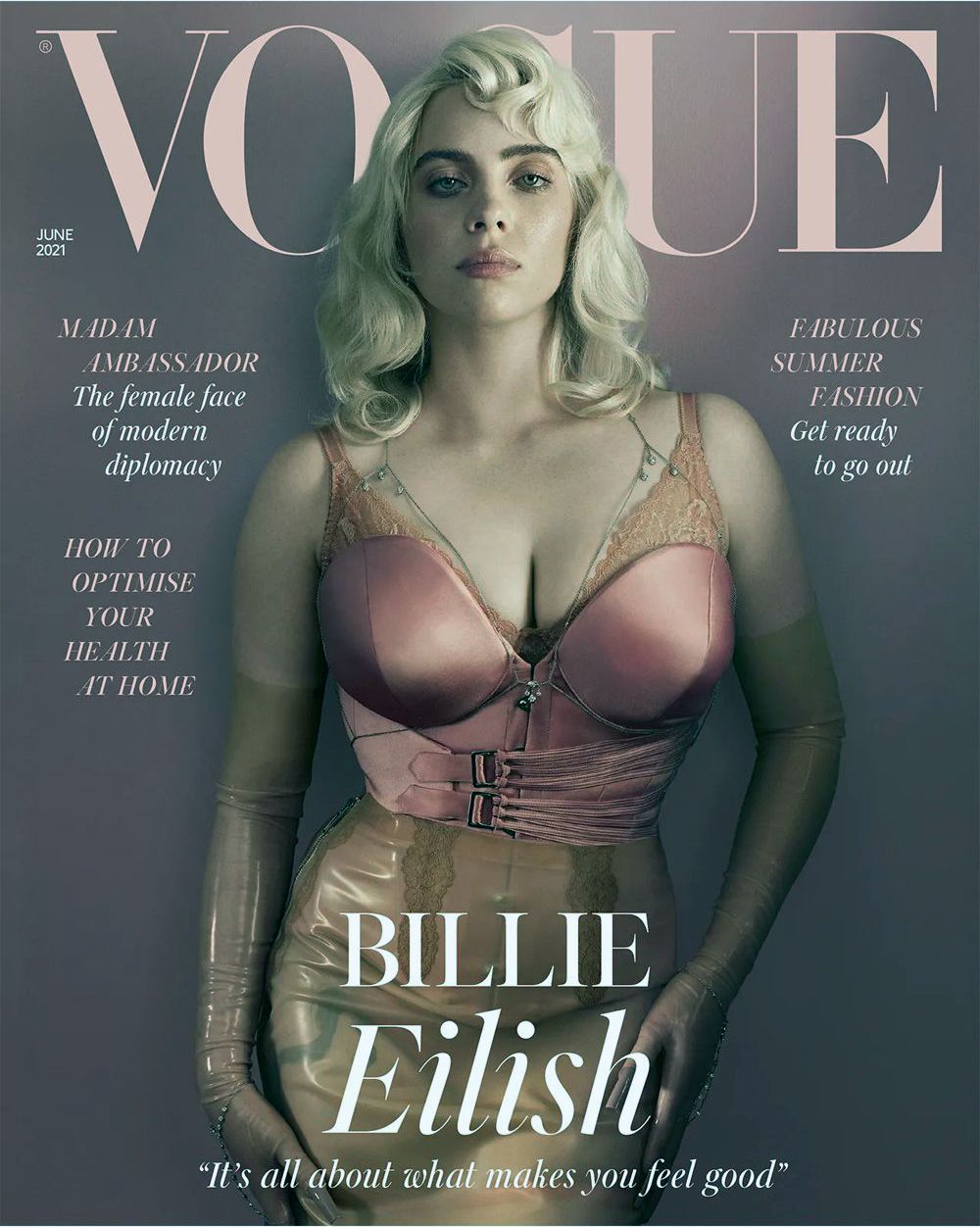 Vogue Rivista UK 2021-06 – Billie Eilish – Edizione originale