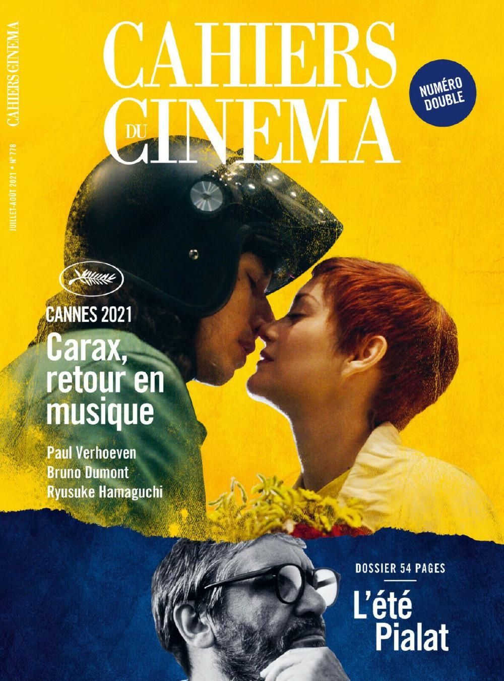 Cahiers Du Cinema Magazin Frankreich 2021 #778 Adam Driver Marion Cotillard