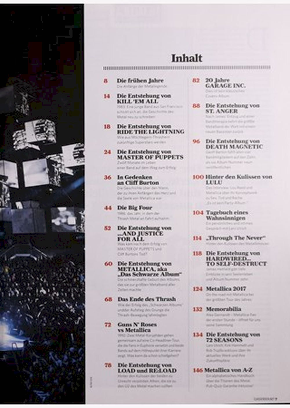 Classic Rock Sonderheft Magazin Deutschland 2023 #7 Metallica