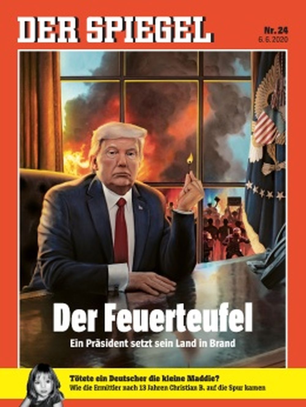 Der Spiegel Magazin Deutschland 2020-24 Donald Trump