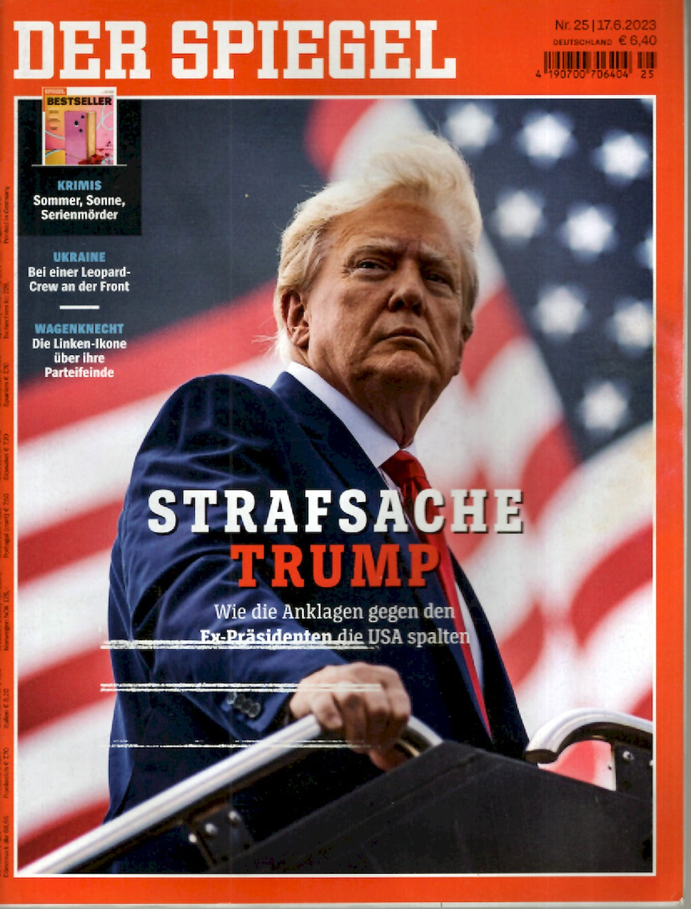 Der Spiegel Tijdschrift Duitsland 2023-25 Donald Trump