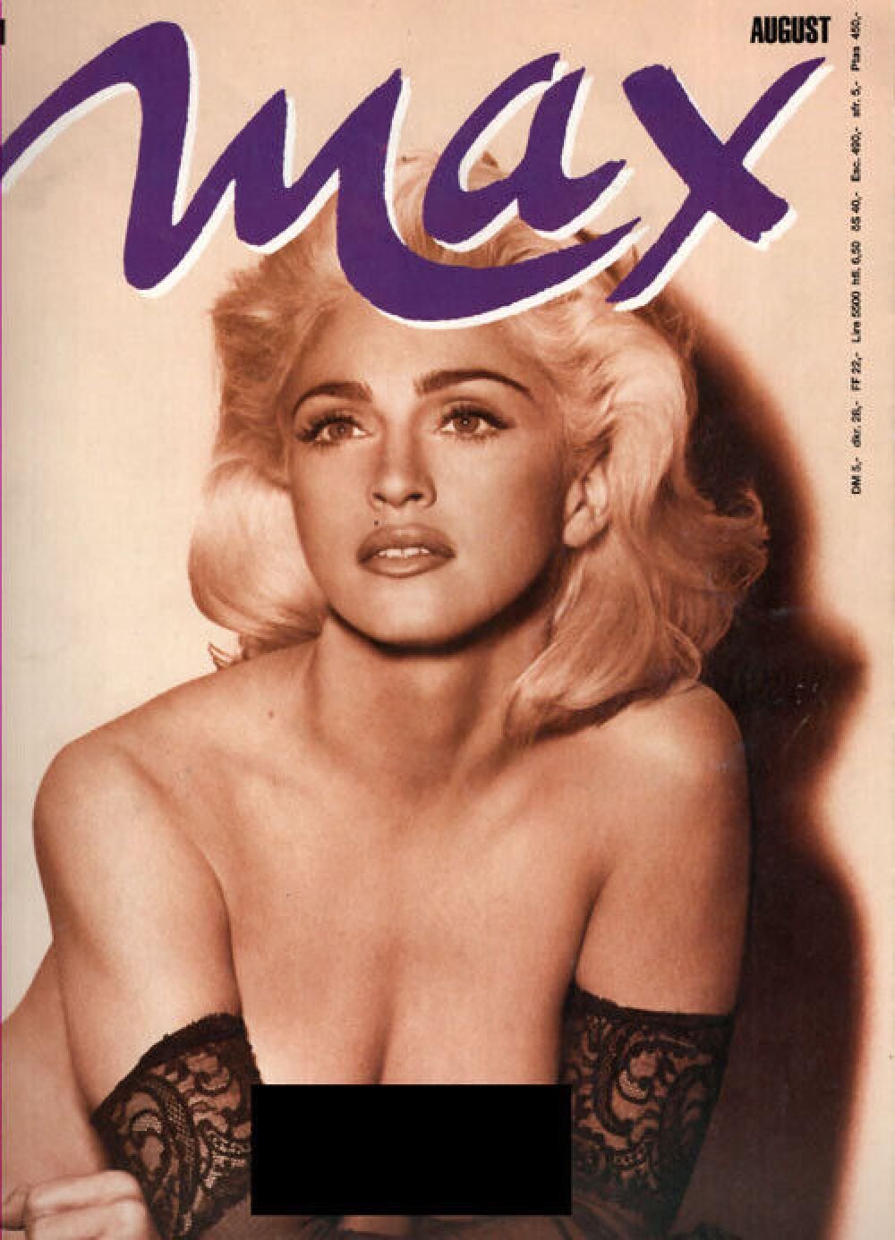 Max Magazin Deutschland 1991-08 Madonna