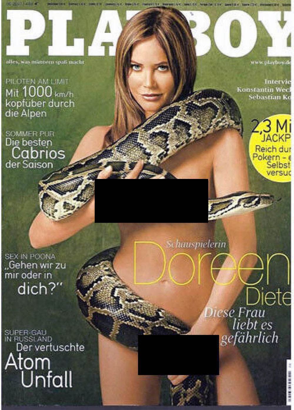 Playboy Magazin Deutschland 2007-06 Doren Dietel