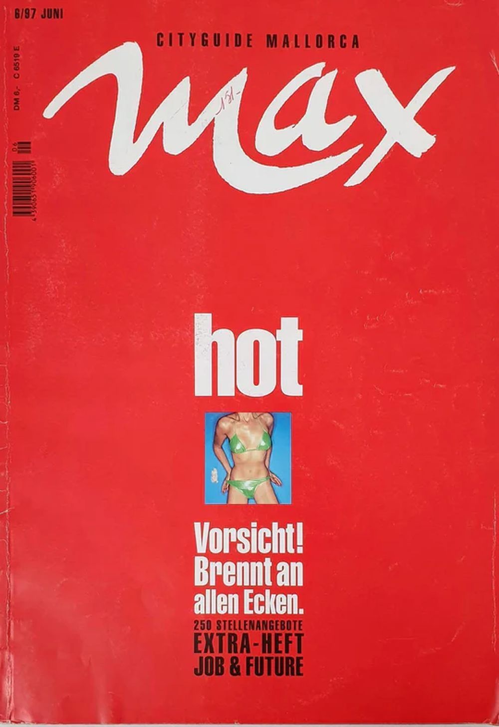 Max Revista Alemanha 1997-06 – Naomi Campbell – Edição original