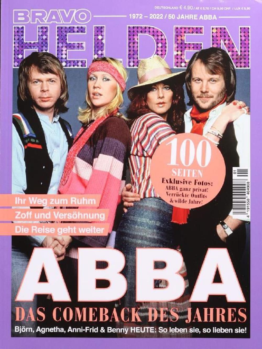 Bravo Helden Lehti Saksa 2021 Abba Alkuperäinen painos