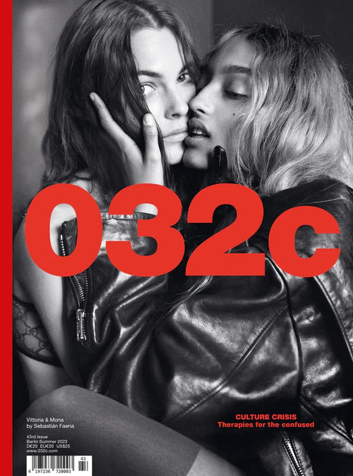 032c Magazin Deutschland 2023 #43 Vittoria Mona Sebastian Faena