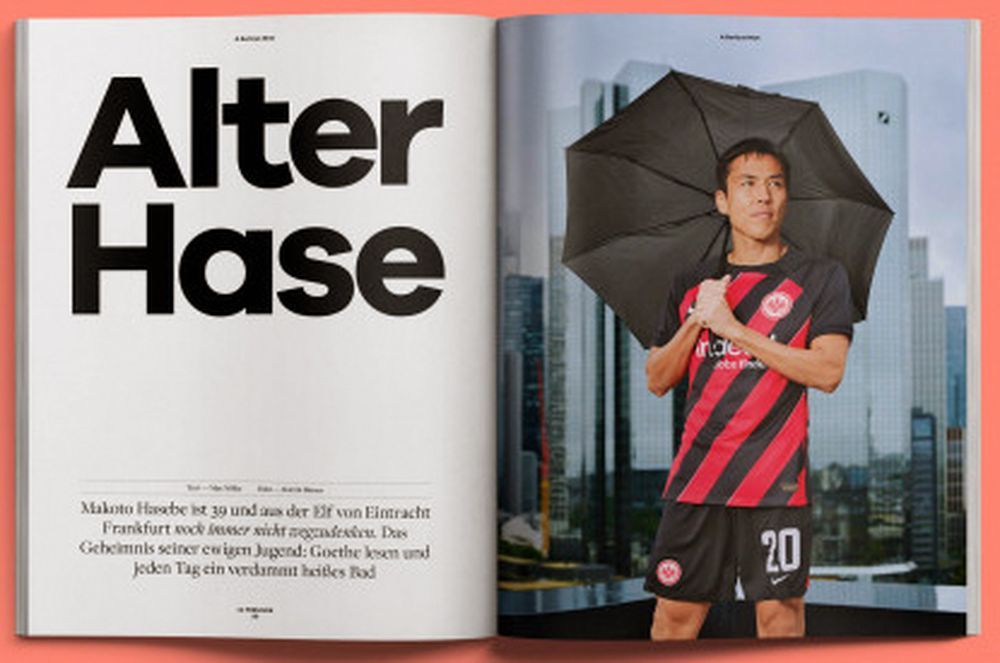 11 Freunde Tijdschrift Duitsland 2023 #262 Xabi Alonso Makoto Hasebe Originele uitgave