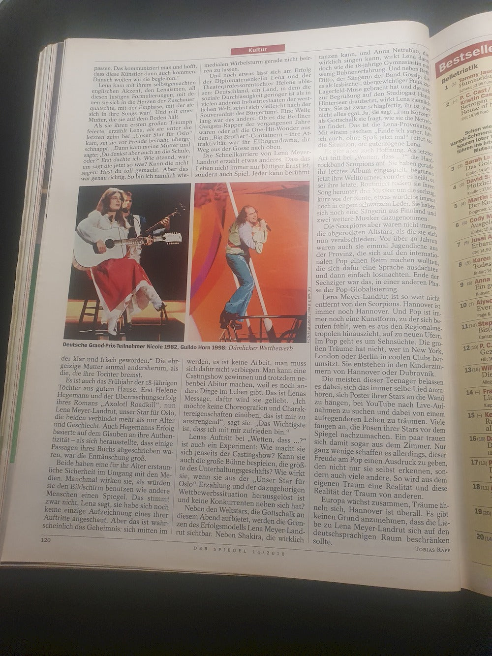Der Spiegel Magazin Deutschland 2010-14 Joseph Alois Ratzinger Lena Meyer-Landrut