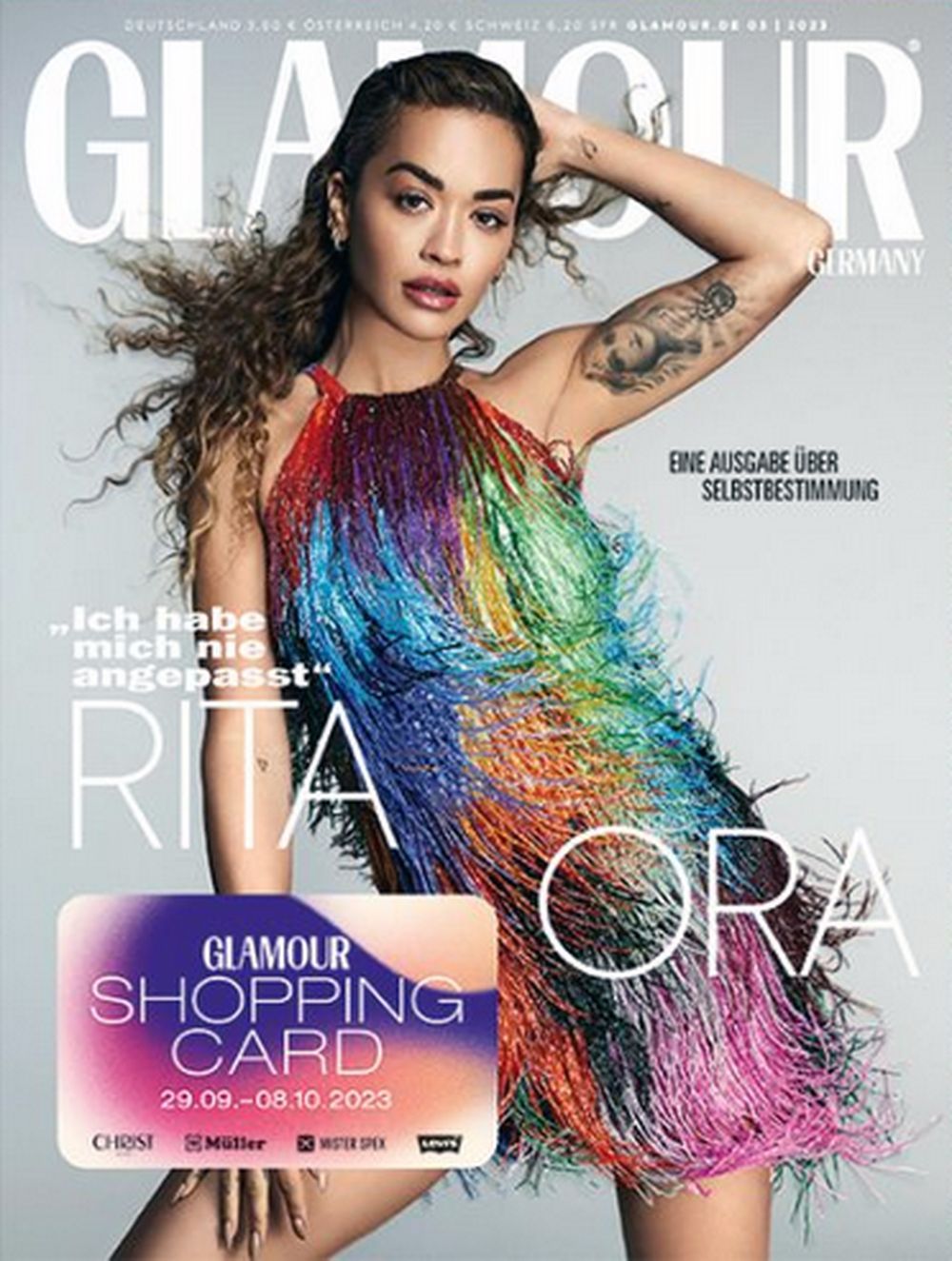 Glamour Magasin Tyskland 2023-03 Rita Ora Originaludgave