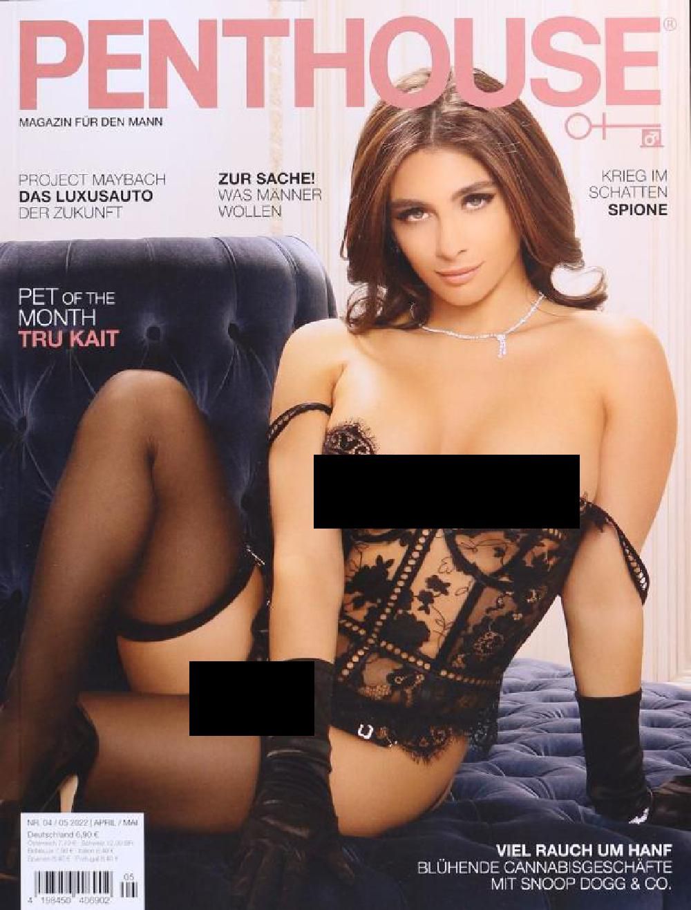 Penthouse Revista Alemanha 2022-04 – +05 Tru Kait – Edição original