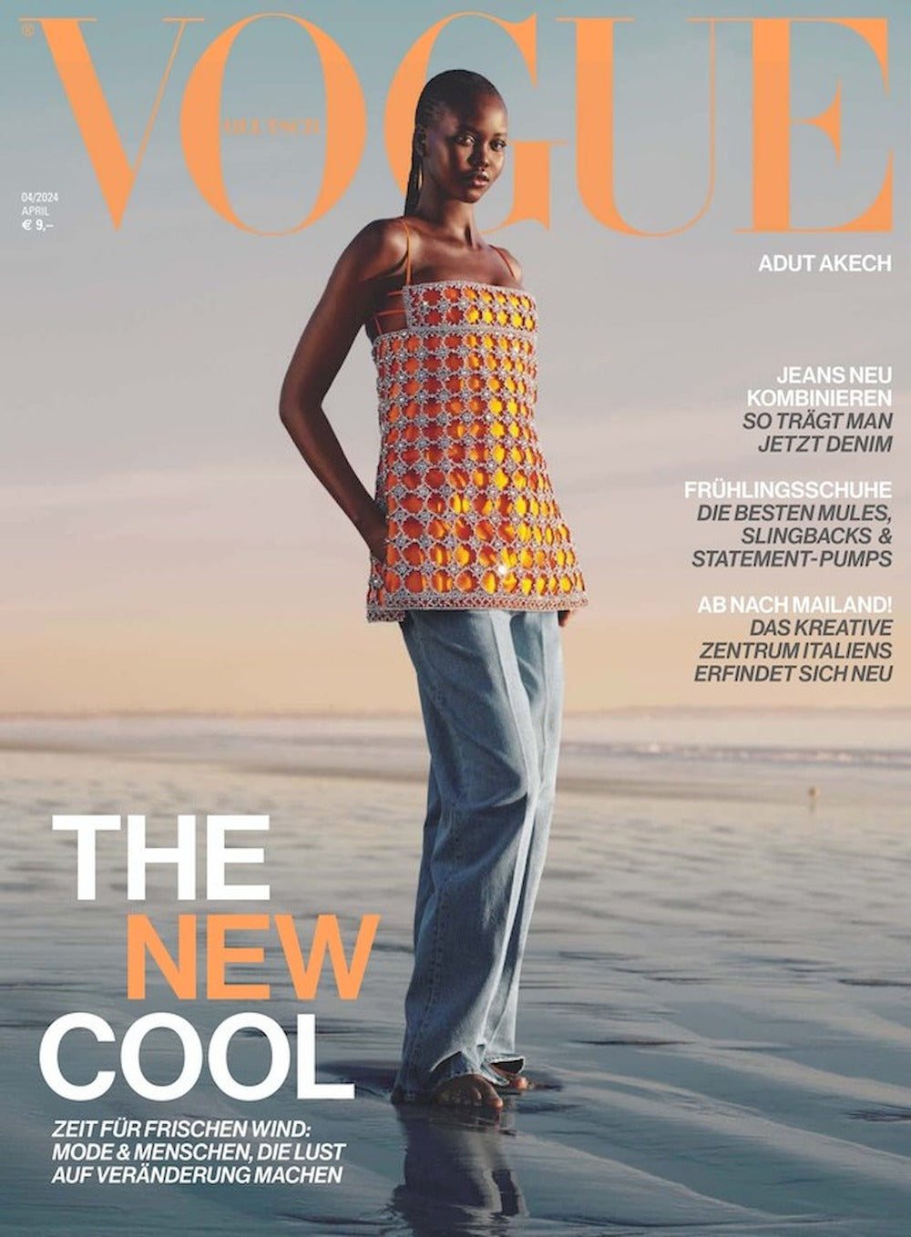 Vogue Tijdschrift Duitsland 2024-04 Adut Akech Liu Wen