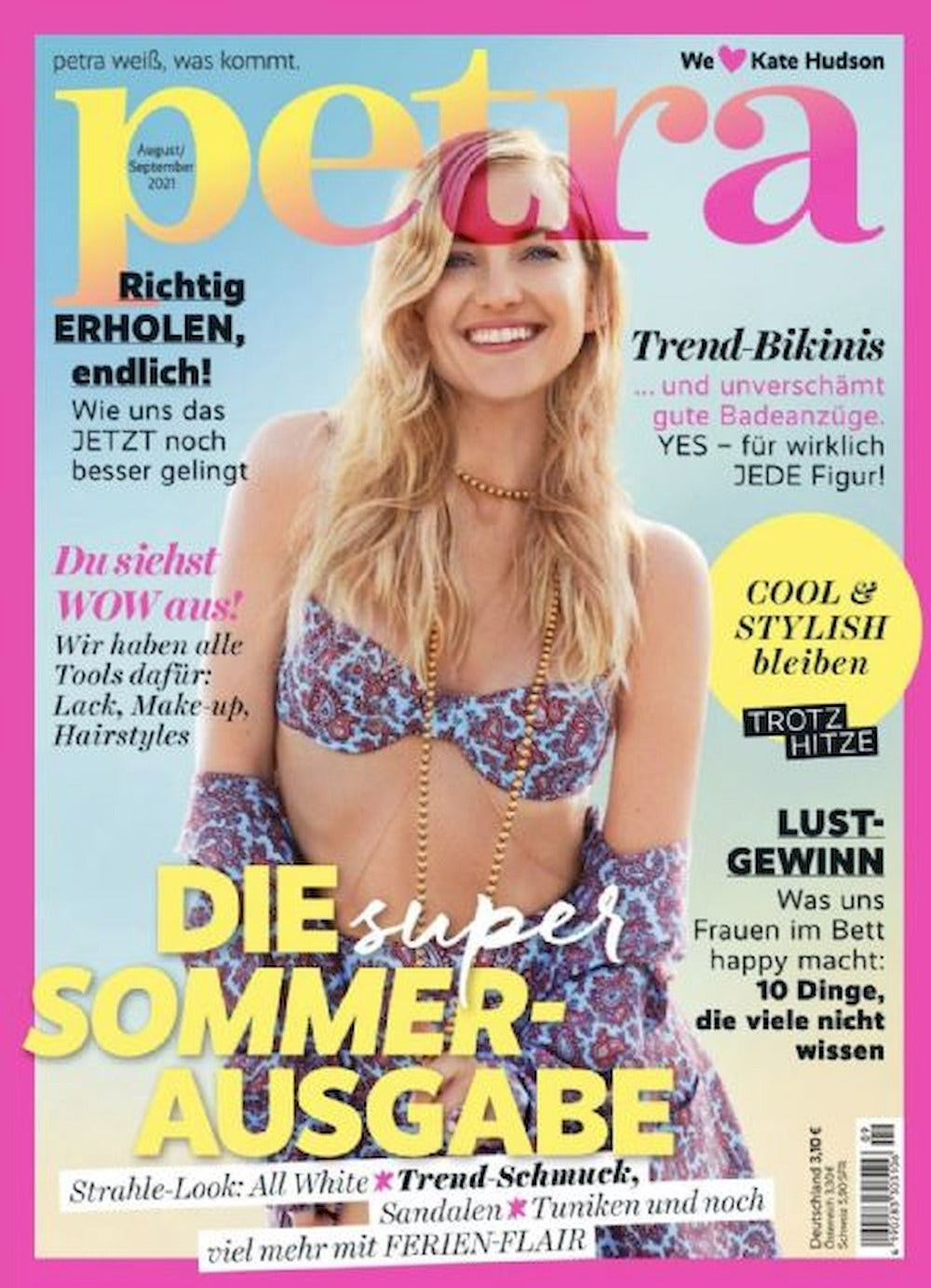 Petra Magazin Deutschland 2021-08+09 Kate Hudson