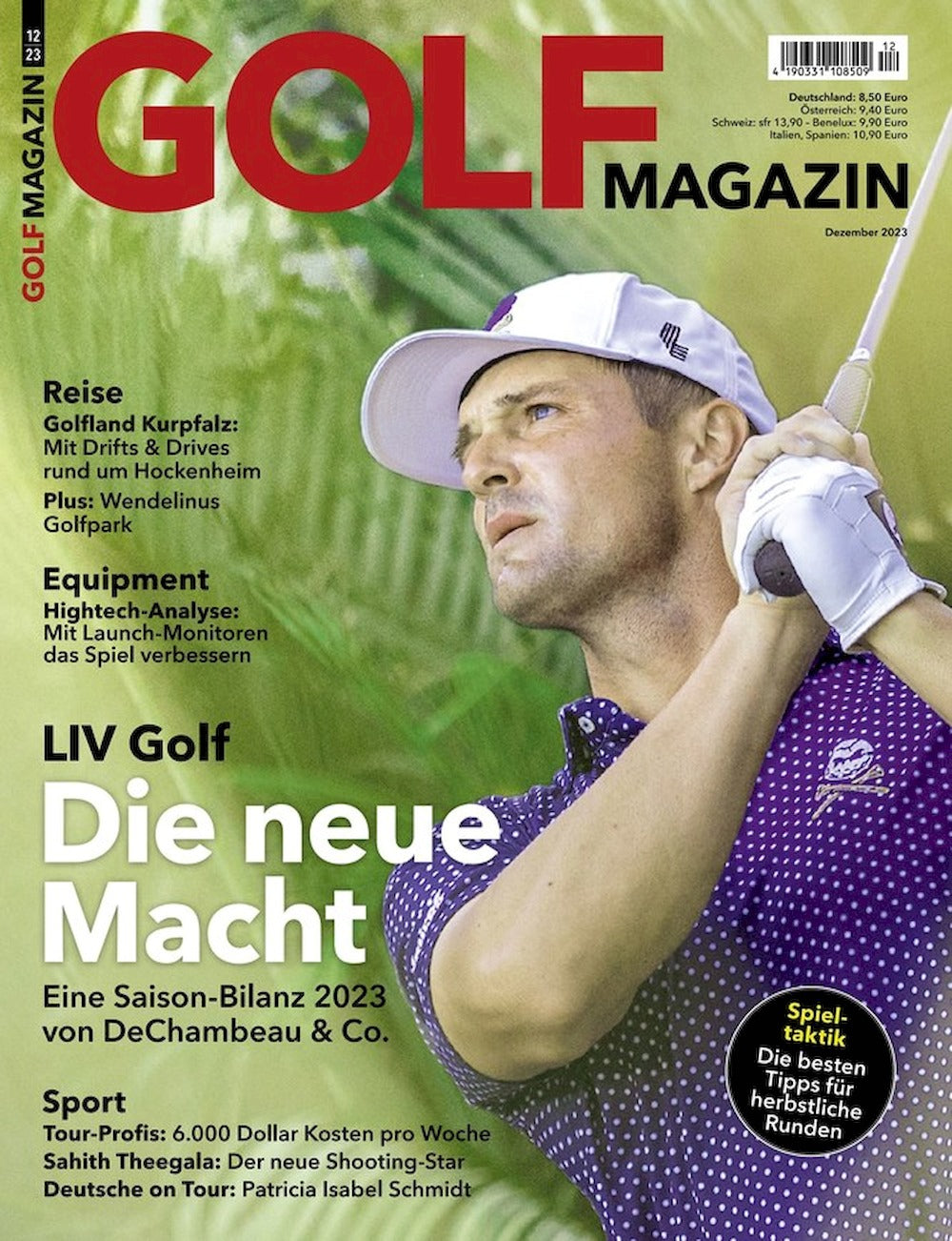 Golf Magazin Deutschland 2023-12 Bryson DeChambeau