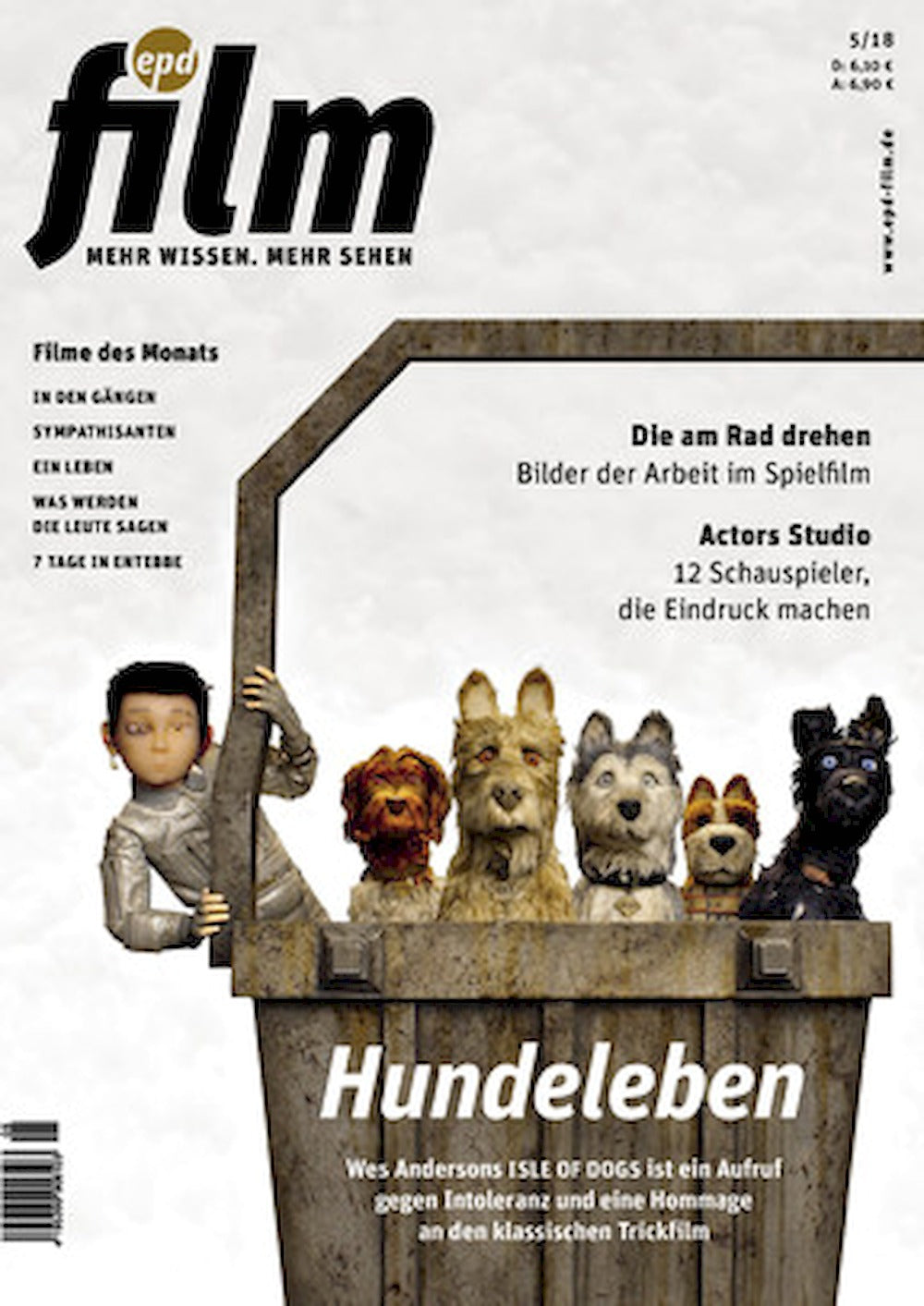 EPD Film Magazin Deutschland 2018-05 Wes Anderson