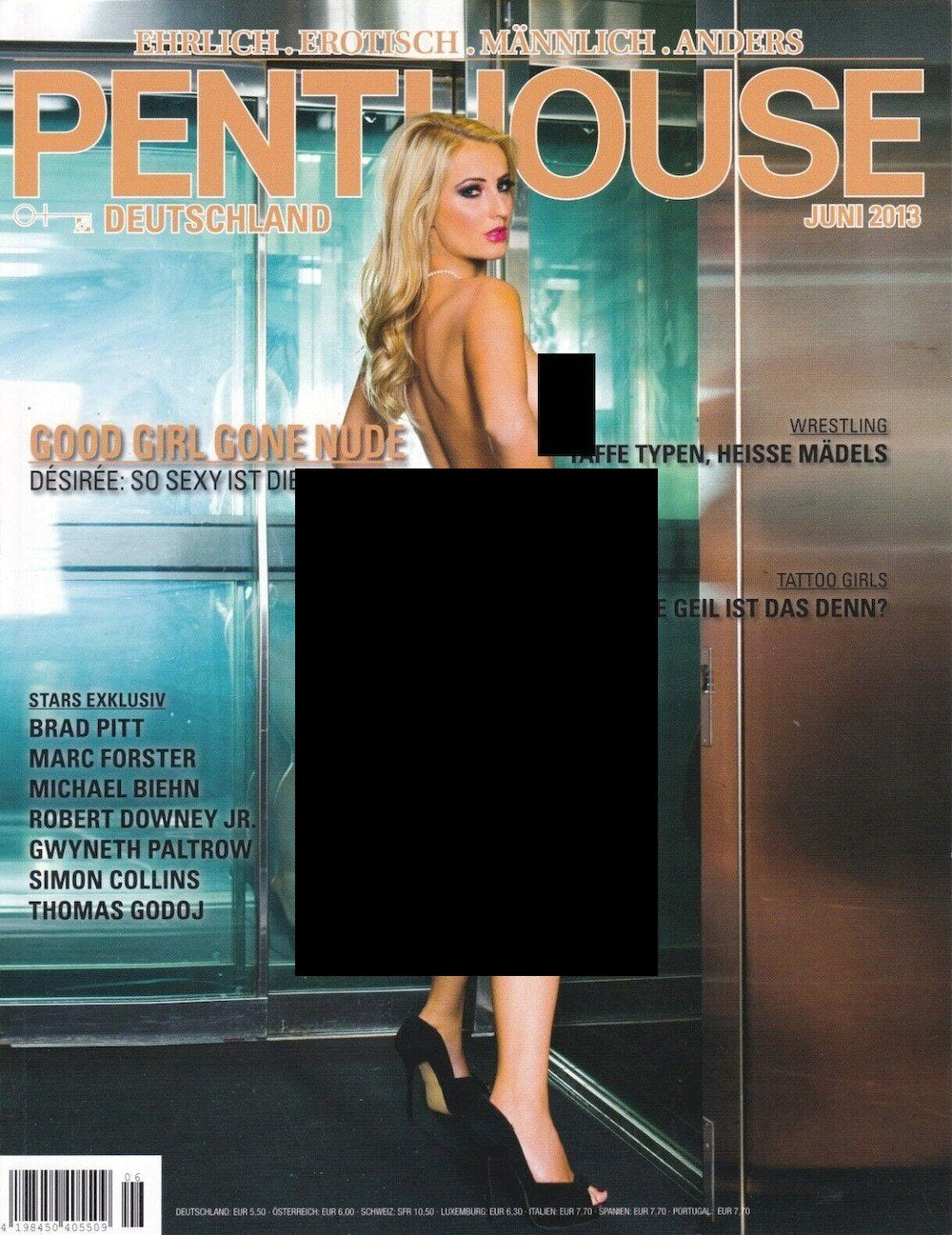 Penthouse Magazin Deutschland 2013-06 Nikita Franziska Desirée Heartbreak