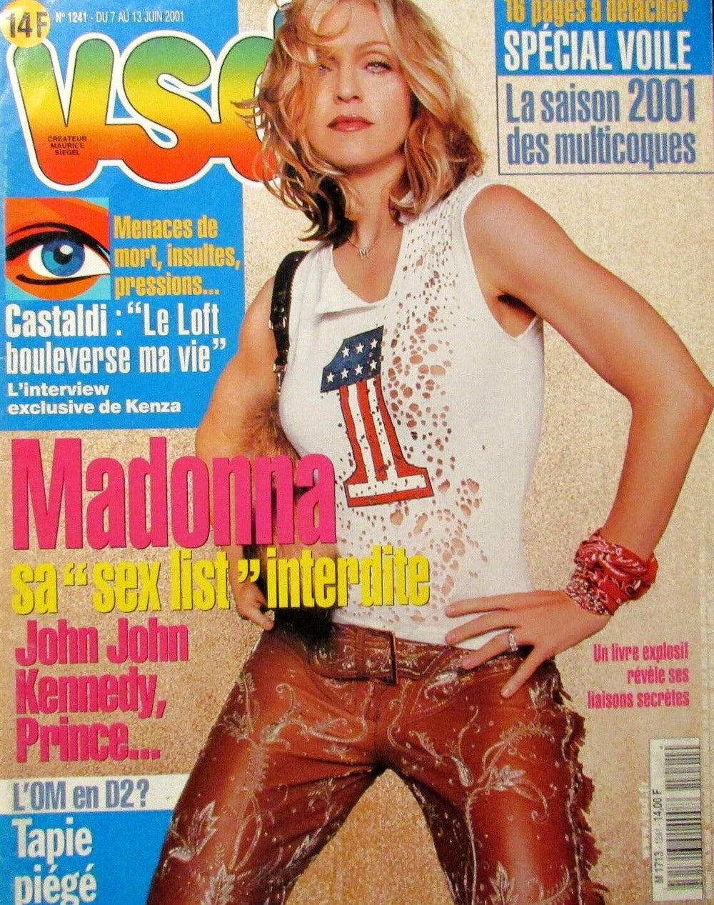 VSD Magazin Frankreich 2001 #1241 Madonna