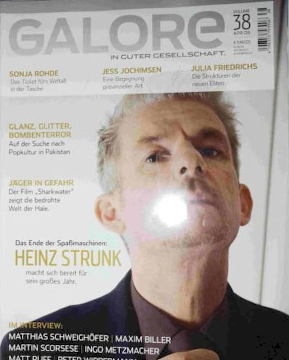 Galore Magazin Deutschland 2008 #38 Heinz Strunk