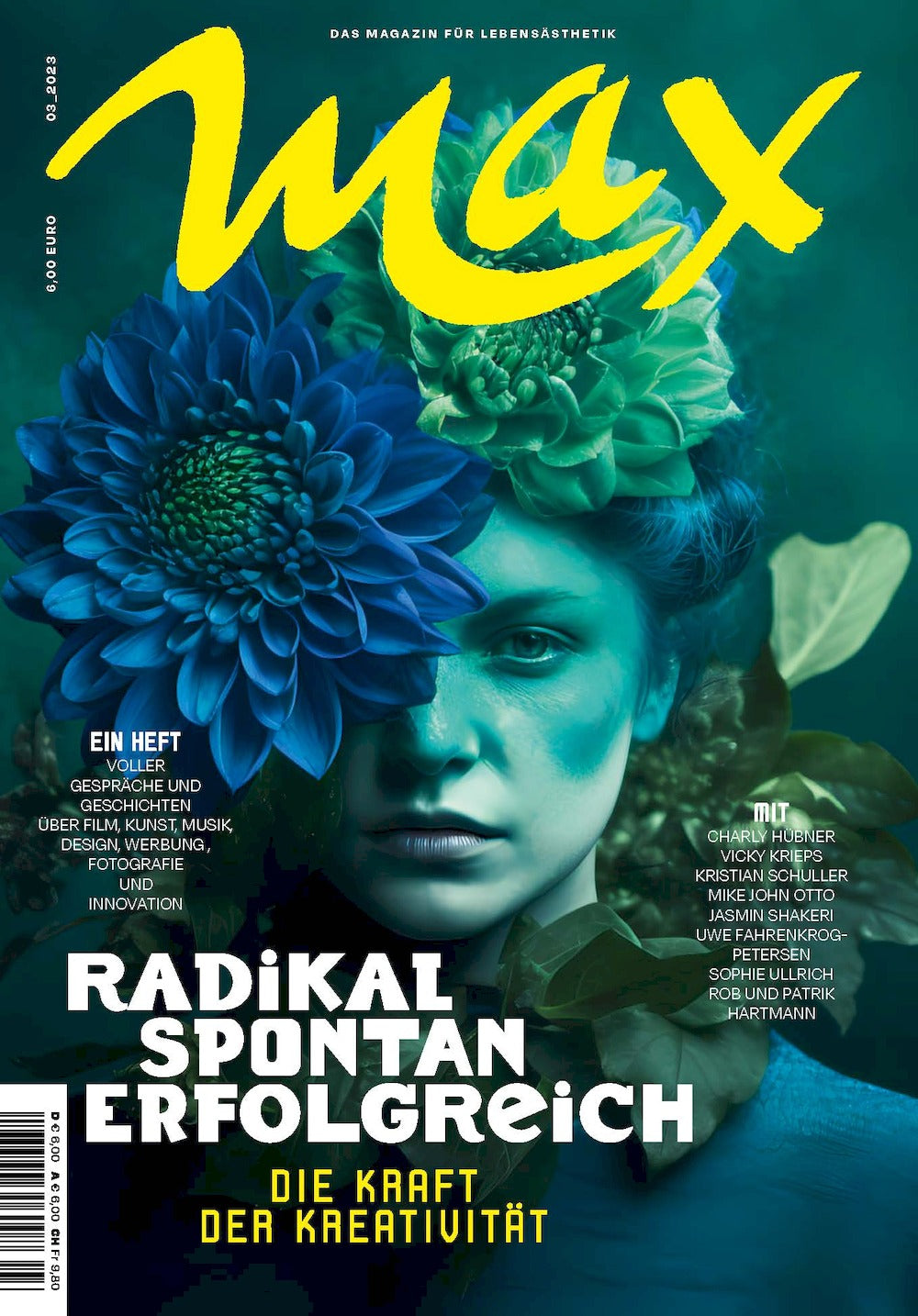 Max Magazin Deutschland 2023-03 Charly Hübner Vicky Krieps