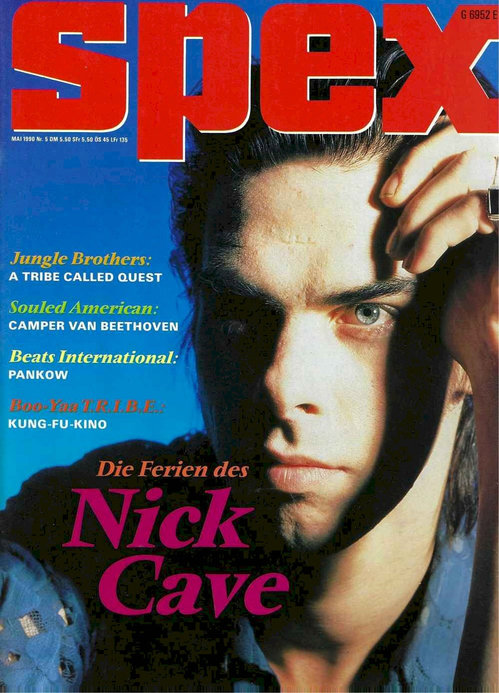 Spex Magazin Deutschland 1990-05 Nick Cave Jungle Brothers