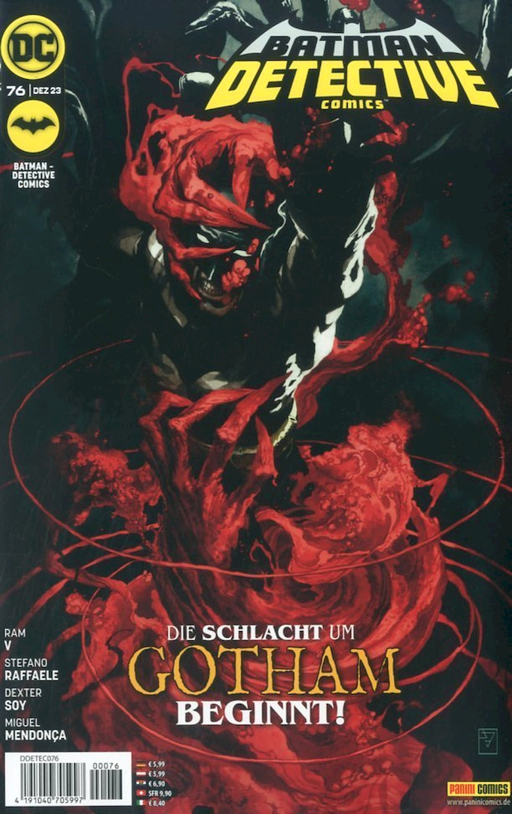 Batman Detective Comics Deutschland 2023 #76 Gotham