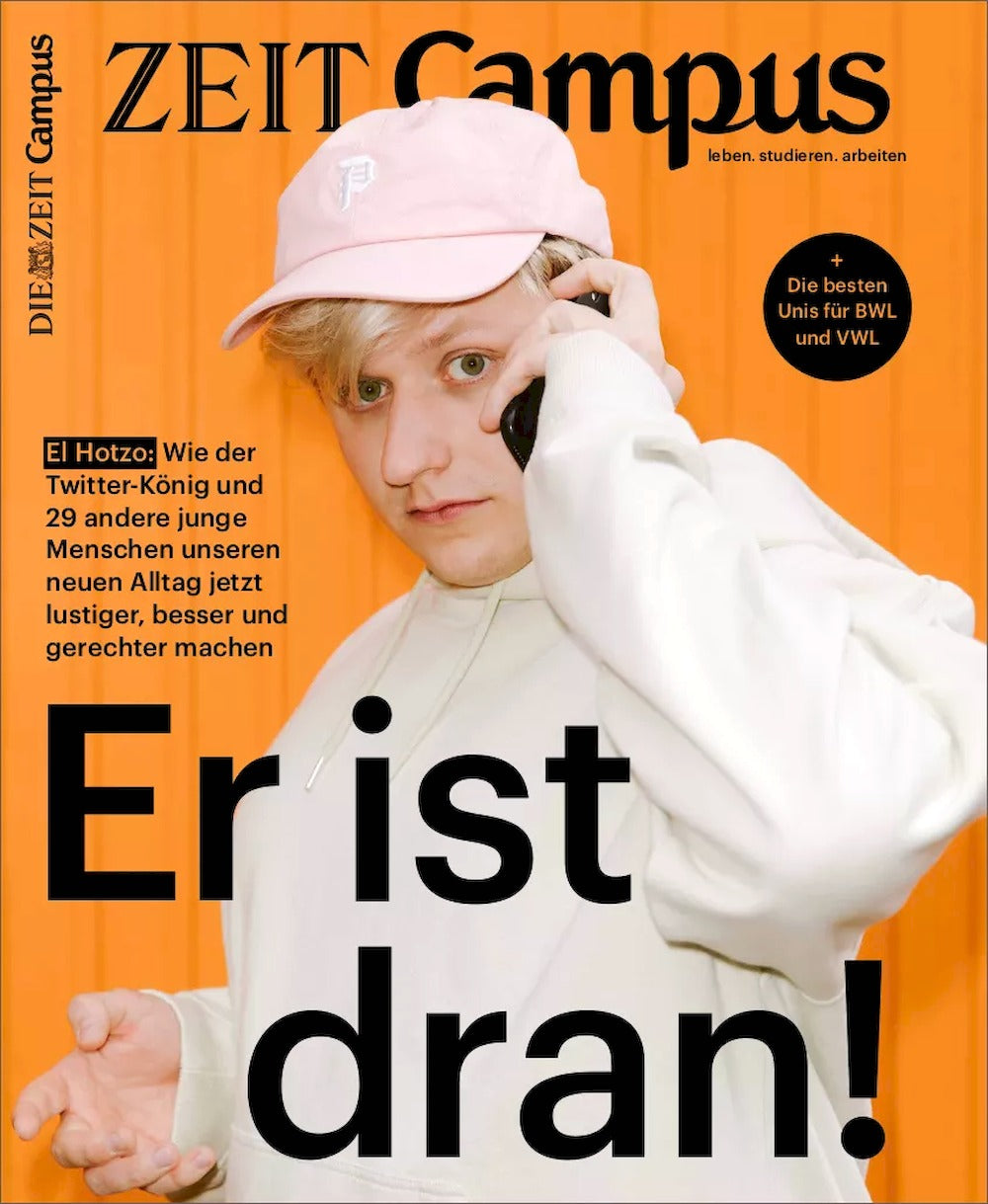Zeit Campus Lehti Saksa 2023 El Hotzo Alkuperäinen painos