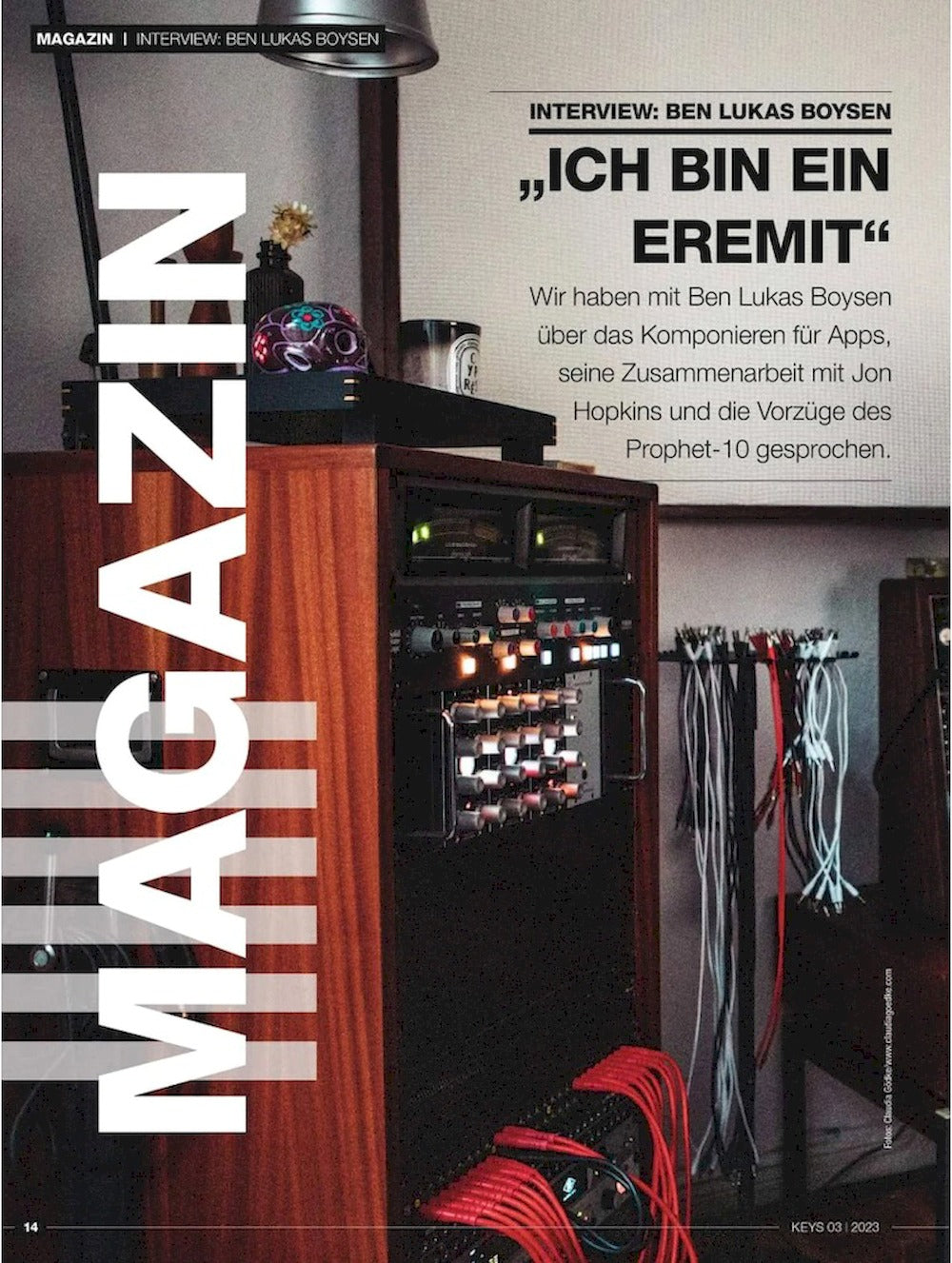 Keys Magazin Deutschland 2023-03 Ben Lukas Boysen