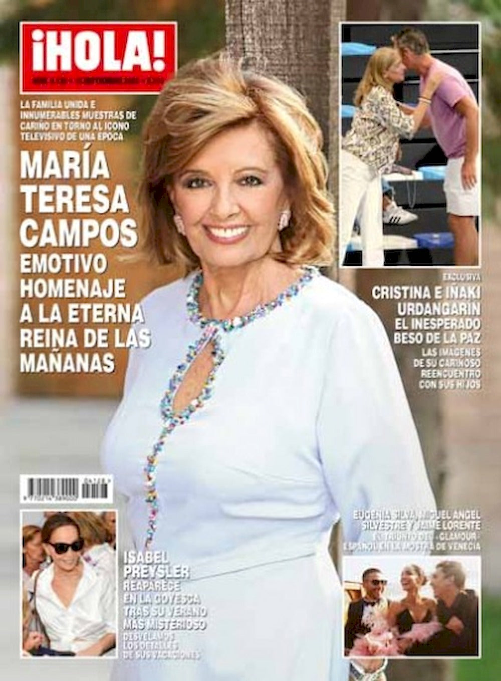 Hola Magasin Spanien 2023 #4128 María Teresa Campos Isabel Preysler Originaludgave