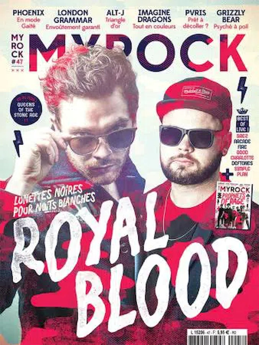 MyRock Tijdschrift Frankrijk 2018 #58 Frank Carter Twenty One Pilots Mike Shinoda Originele uitgave