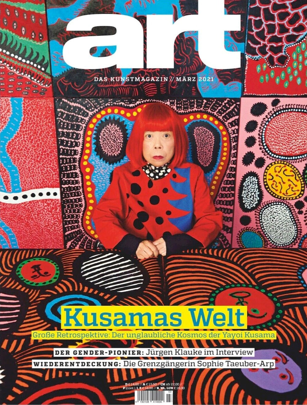 Art Magazin Deutschland 2021-03 Yayoi Kusama