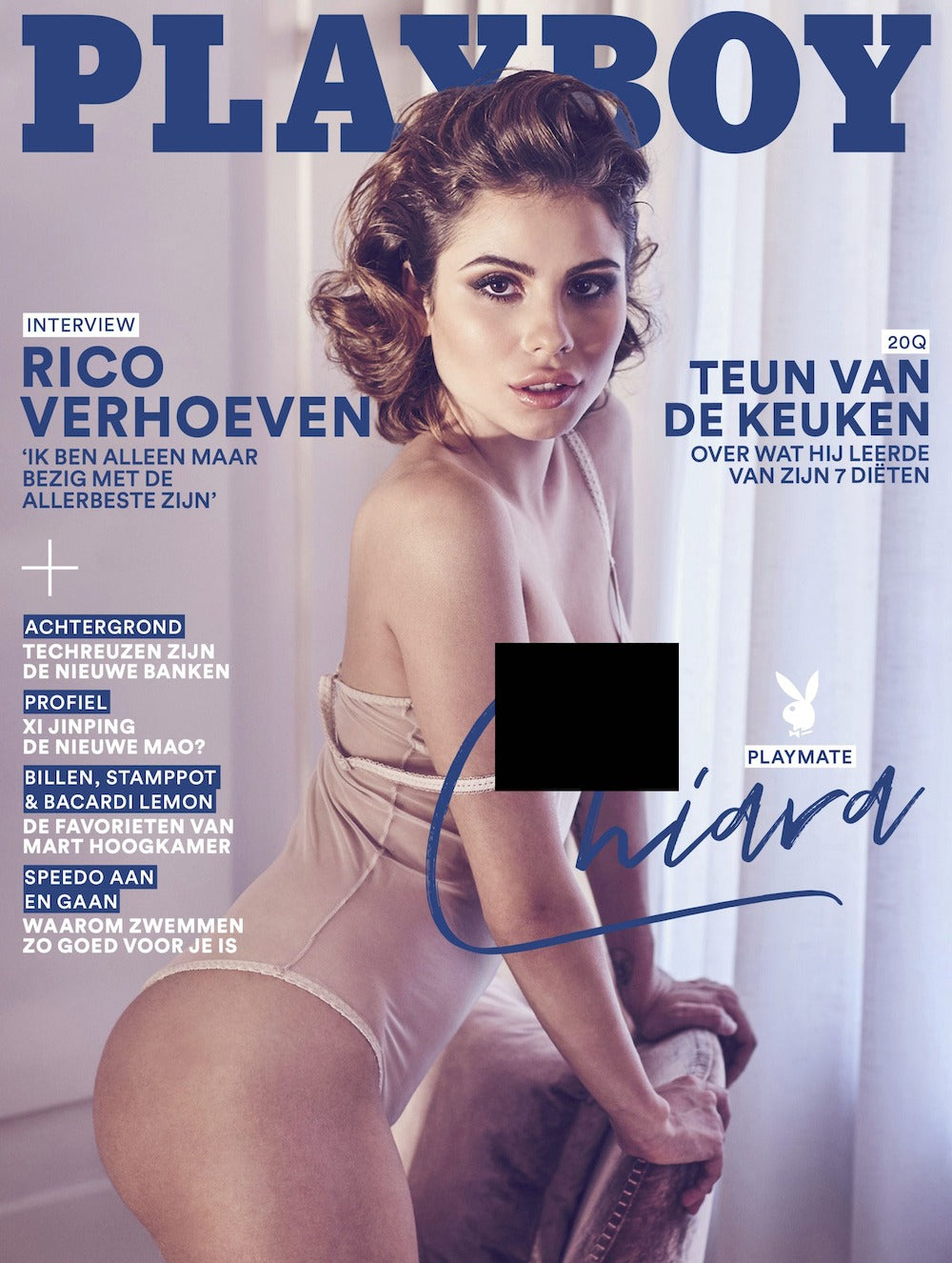 Playboy Revista Países Baixos 2022-01 – Chiara – Edição original