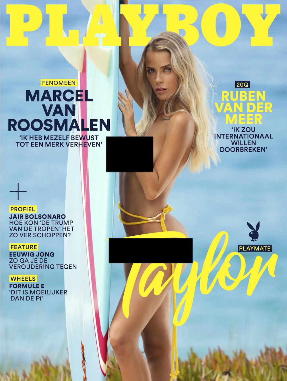 Playboy Revista Países Baixos 2022-07 – Taylor – Edição original