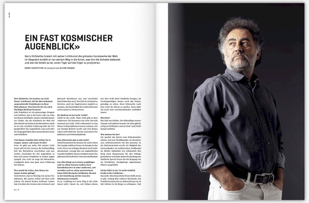Du Magasin Schweiz 2023 #924 Gerry Hofstetter Originalutgåva