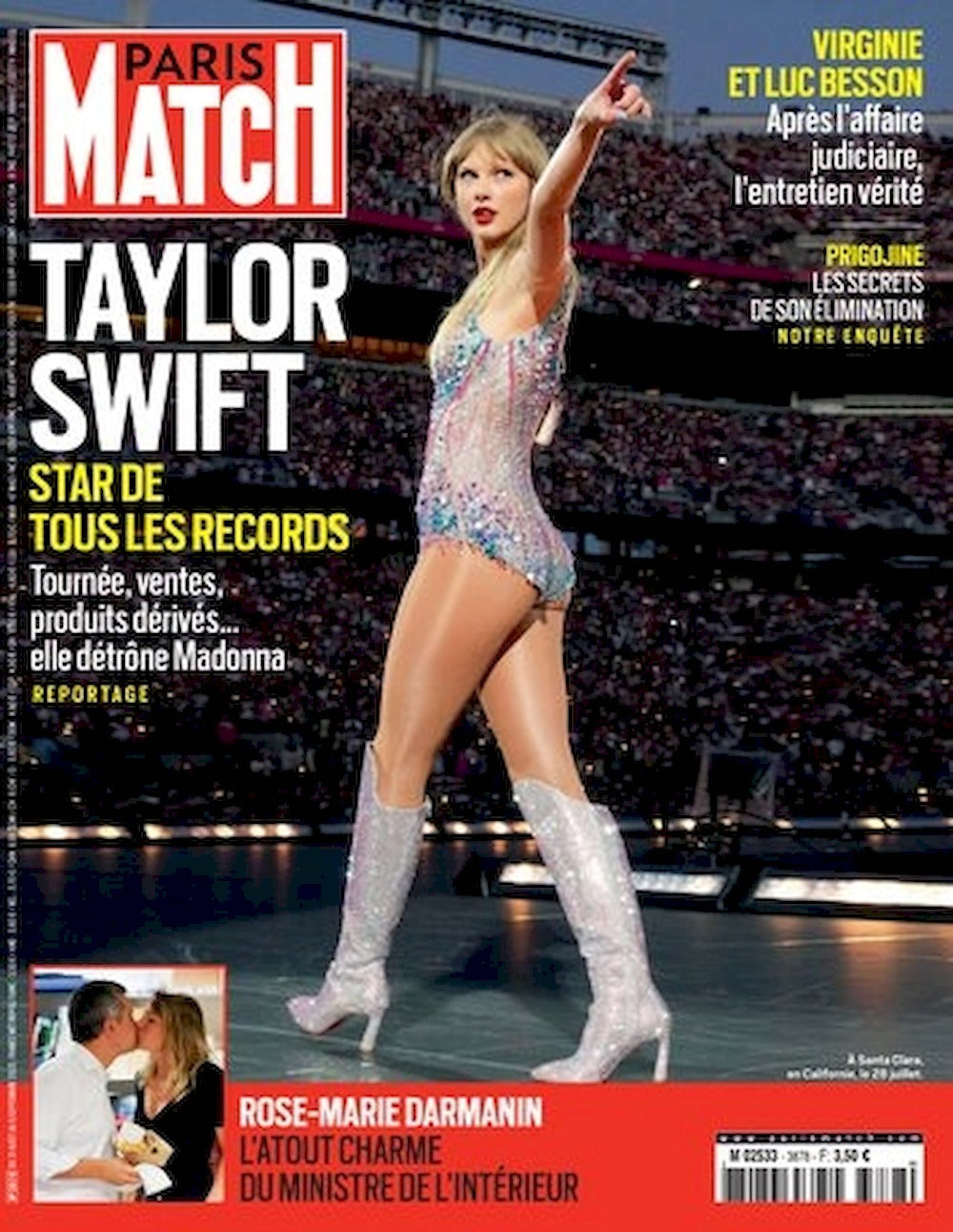 Paris Match Magazin Frankreich 2023 #3878 Taylor Swift