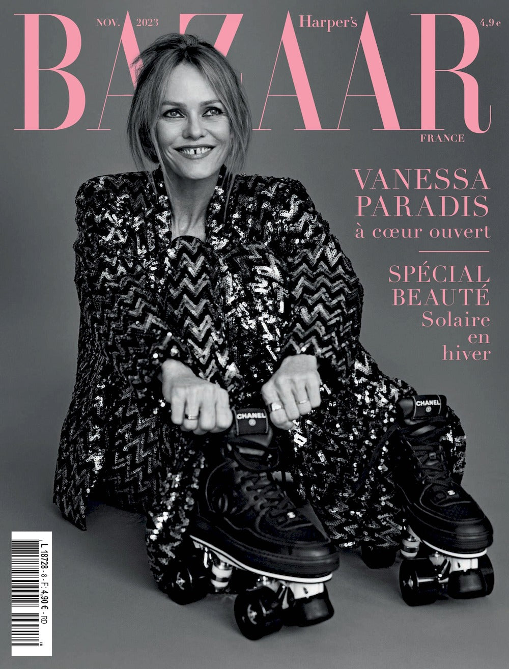 Harpers Bazaar Rivista Francia 2023-08 – Vanessa Paradis – Edizione originale