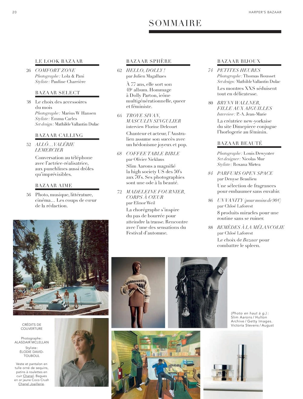 Harpers Bazaar Rivista Francia 2023-08 – Vanessa Paradis – Edizione originale