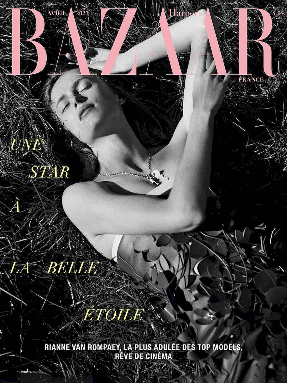 Harpers Bazaar Lehti Ranska 2023-02 Rianne Van Rompaey Alkuperäinen painos