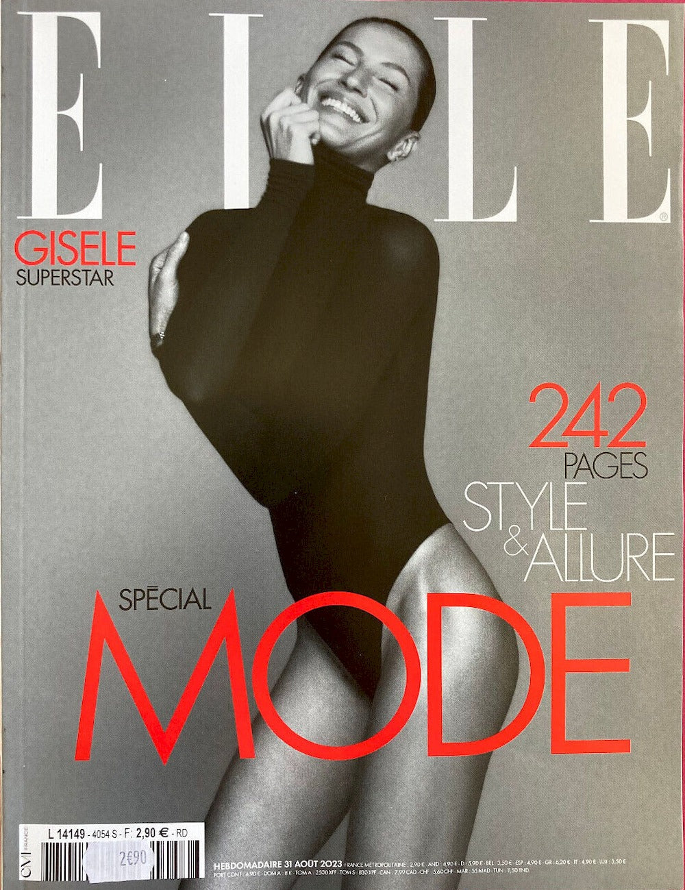 Elle Revista França 2023 #4054 Gisele Bundchen B Edição original
