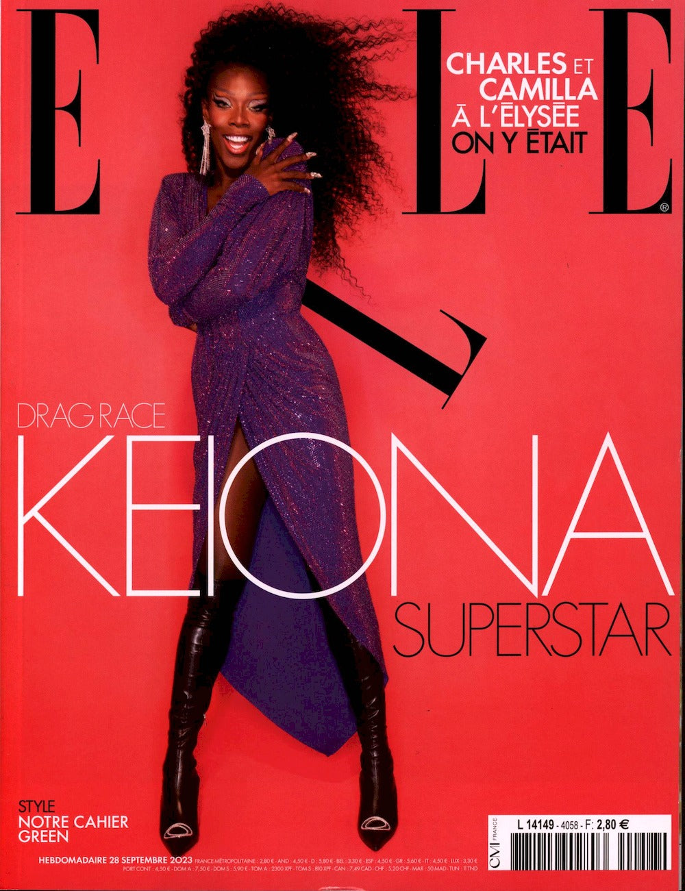 Elle Magazine France 2023 #4058 Keiona Revlon Édition originale