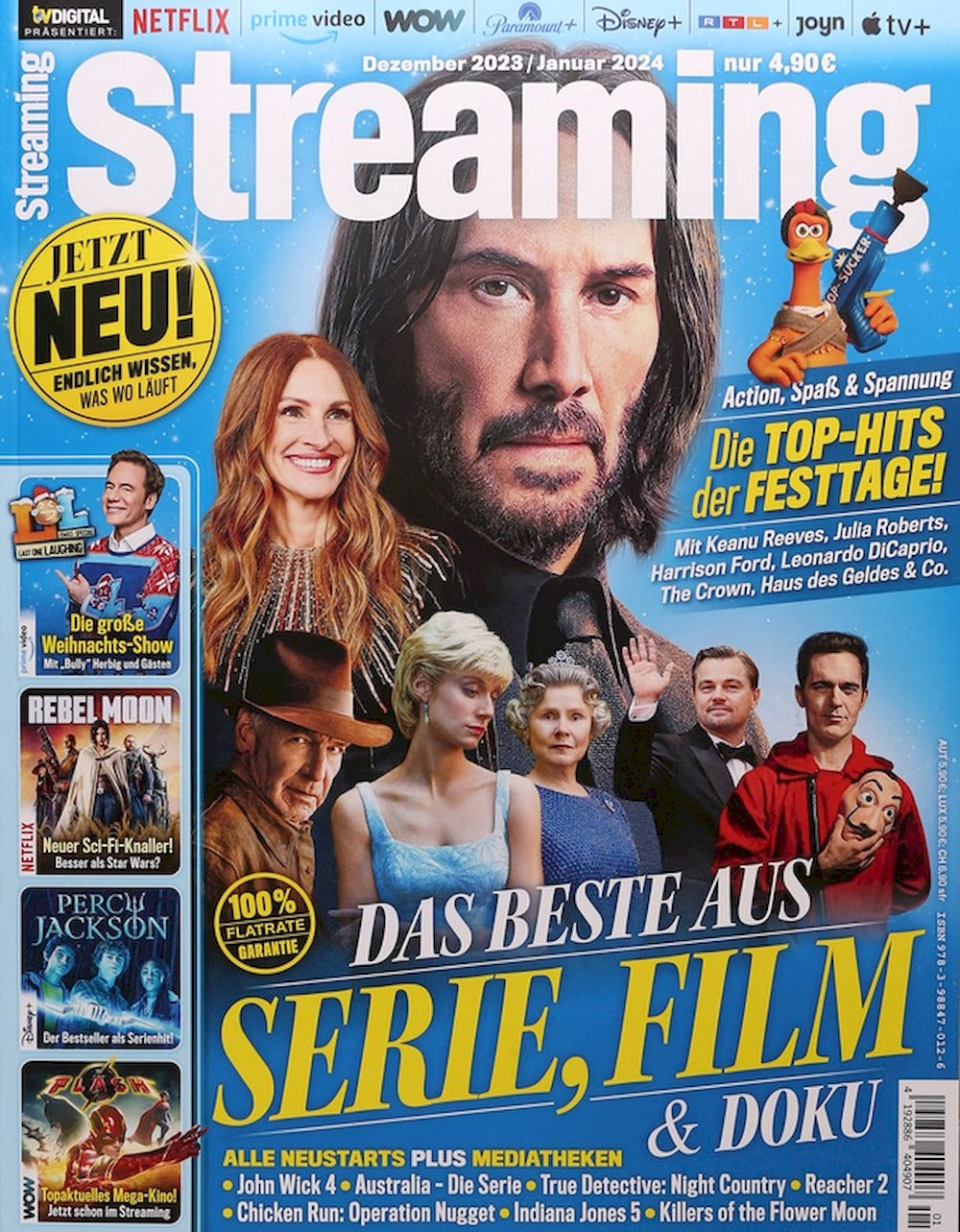 Streaming Magazin Deutschland 2024-01 Keanu Reeves Julia Roberts