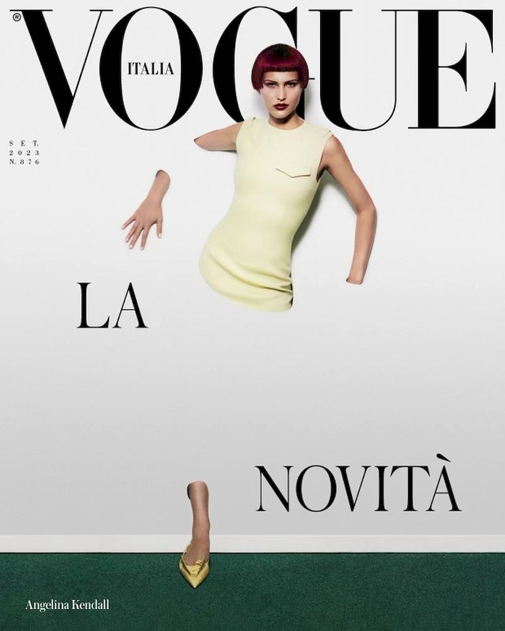 Vogue Magazine Italy 2023-09 Angelina Kendall