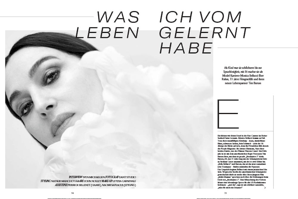 Icon Magazine Allemagne 2023-09 Monica Bellucci Édition originale