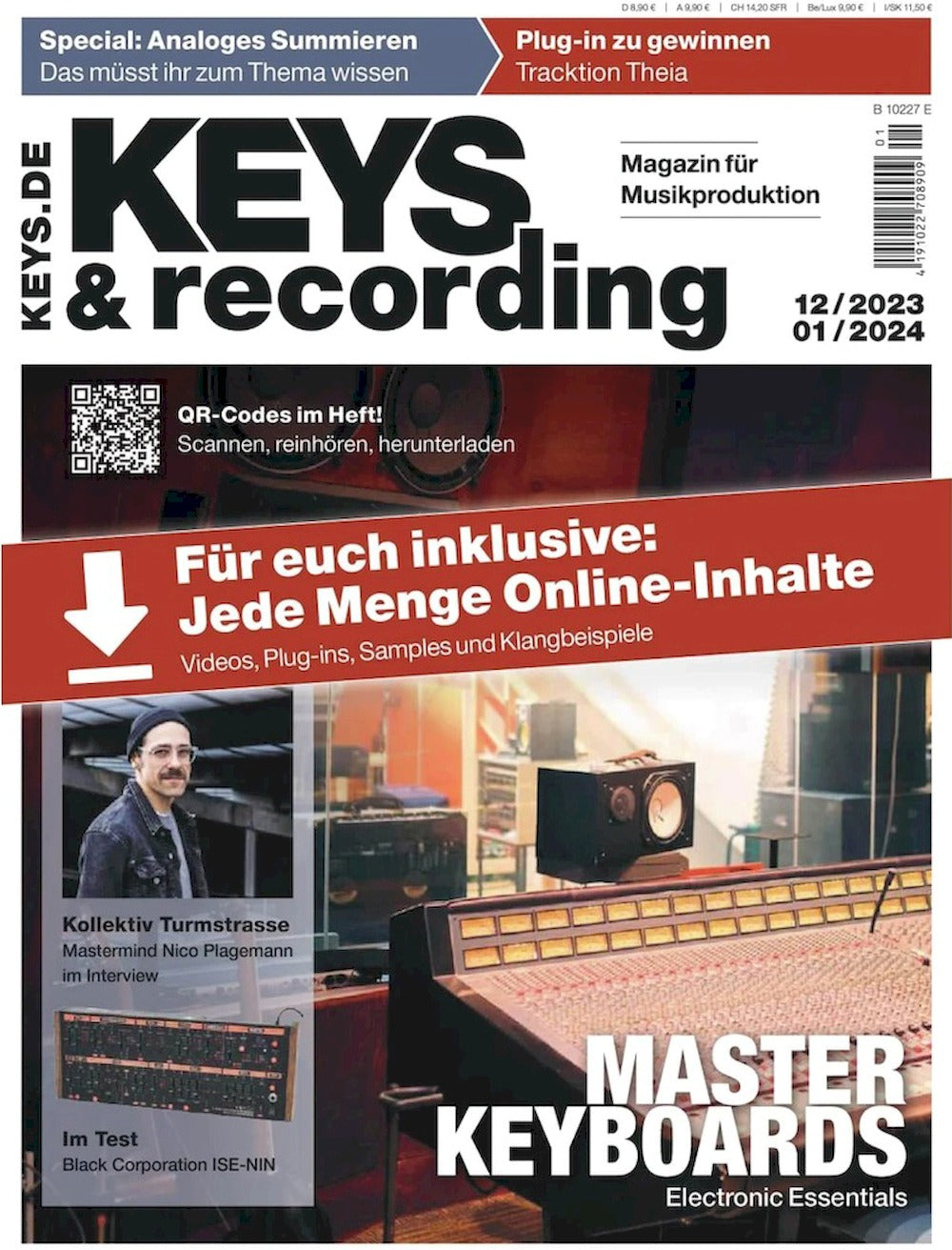 Keys & Recording Magasin Tyskland 2023-12 – +01 Nico Plagemann Duff McKagan – Originaludgave